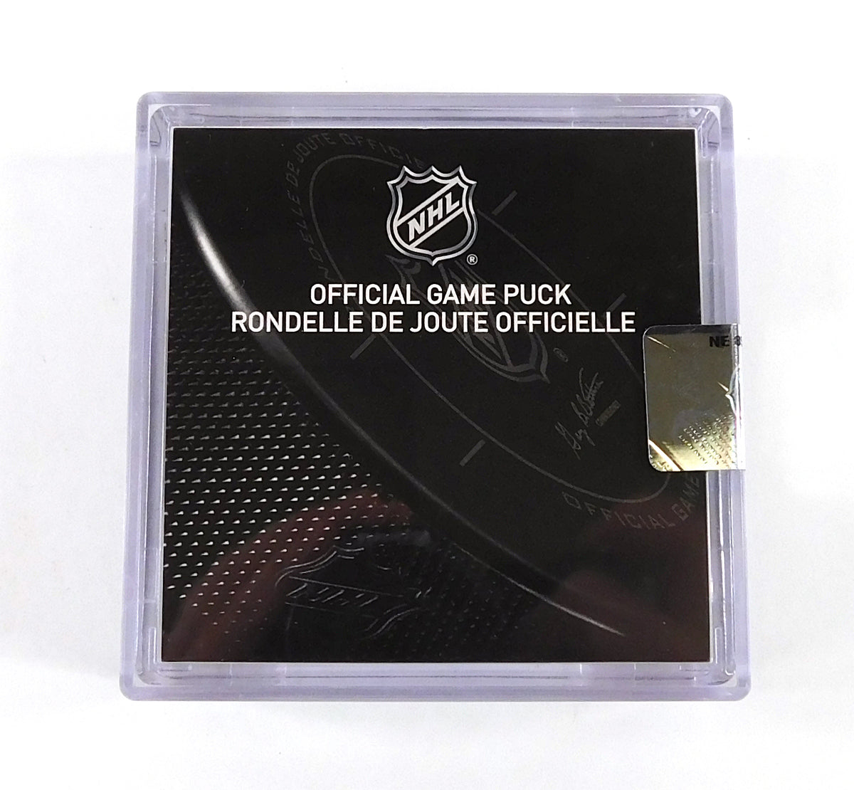 St. Louis Blues Logo NHL Official Game Puck Style 1 New in Cube Pic2