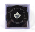 Toronto Maple Leafs Logo NHL Official Game Puck Style 1 New in Cube