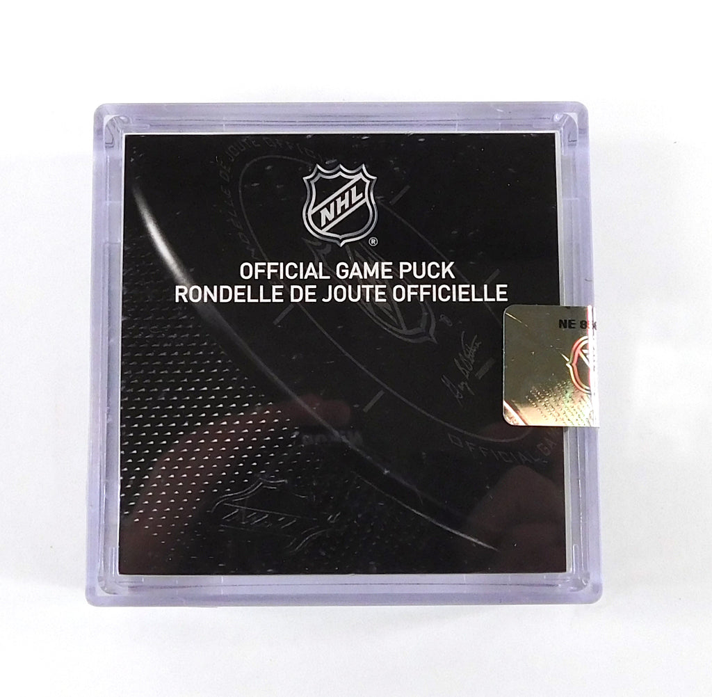 Toronto Maple Leafs Logo NHL Official Game Puck Style 1 New in Cube Pic2