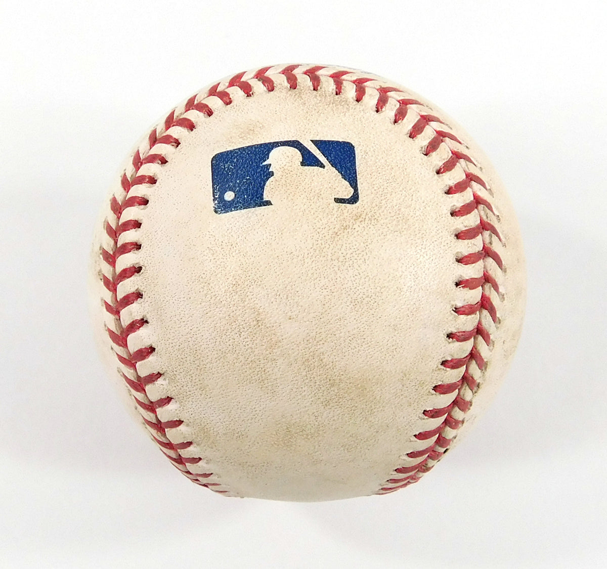 White Sox @ Nationals 9-18-23 GU Baseball T.Anderson (Singles LD) / J.Adon COA Pic2