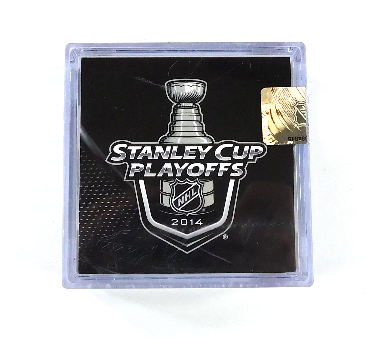 2014 Stanley Cup Playoffs Game 1 Kings vs. Rangers NHL Official Game Puck New Pic2
