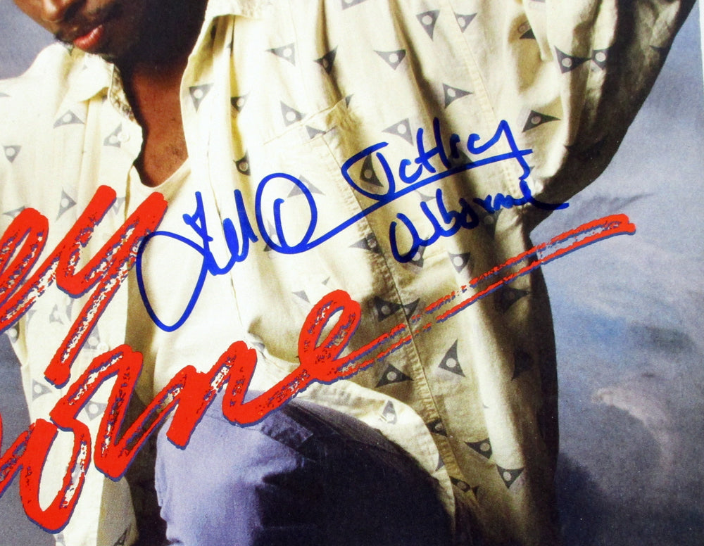Jeffrey Osborne Signed LP Record Album Emotional w/ AUTO 1 Pic2