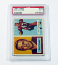 1957 Topps Football Dick James #134 Washington Redskins PSA 7