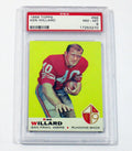 1969 Topps Football Ken Willard #66 San Francisco 49ers PSA 8
