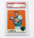 1969 Topps Football Joe Namath #100 New York Jets PSA 8