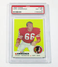 1969 Topps Football Carl Kammerer #158 Washington Redskins PSA 8