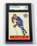 1957-58 Parkhurst Hockey Pete Conacher #14 Toronto Maple Leafs SGC 8 = 88