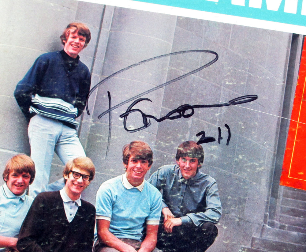 Peter Noone Signed Record Album The Best of Herman's Hermits AUTO 3 Pic2