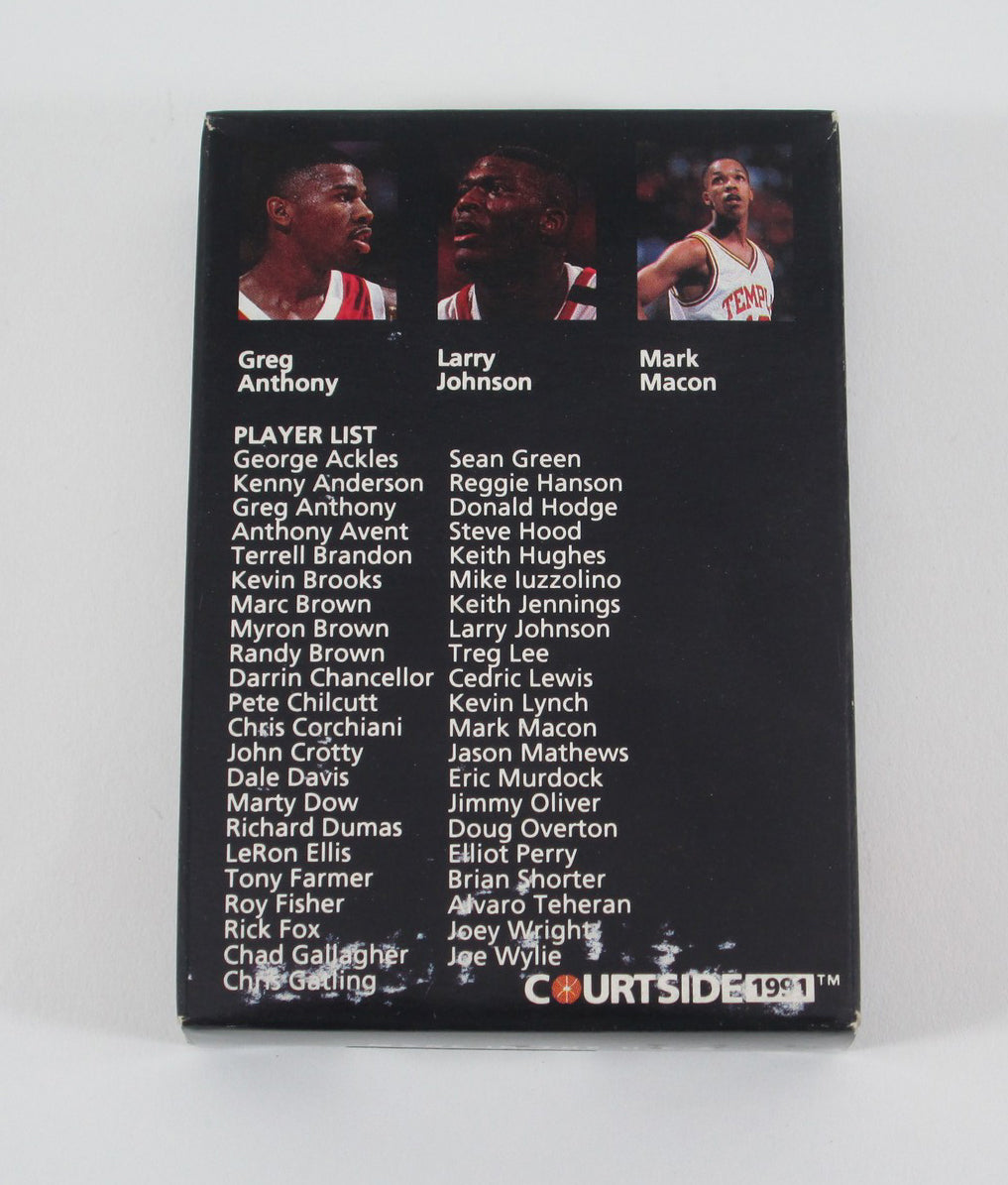 1991 Courtside Premier Basketball Factory Set Limited Edition Set (45 Cards) Pic2