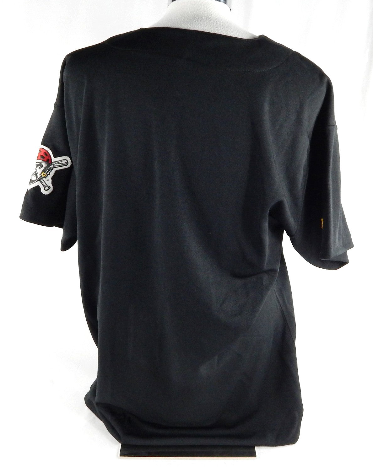 1997-99 Pittsburgh Pirates Blank # Game Issued Black Jersey 52 654 Pic2