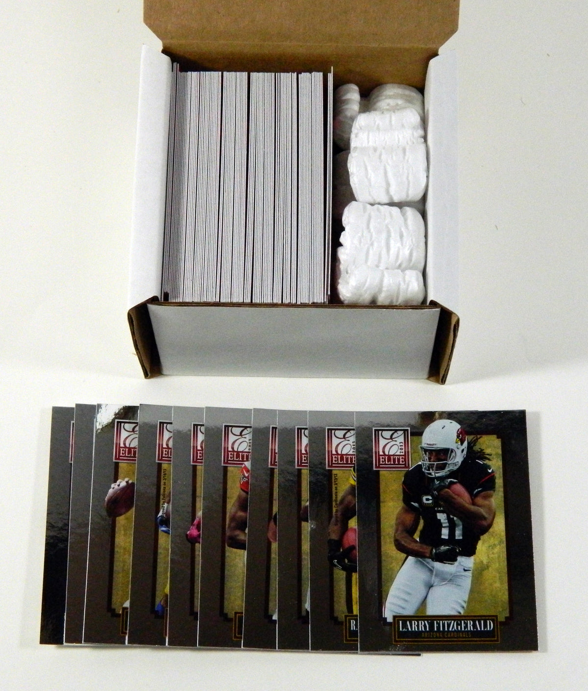 2013 Elite Football Set without SP's (100) Avg Nm/Mt Stafford Brady Wilson