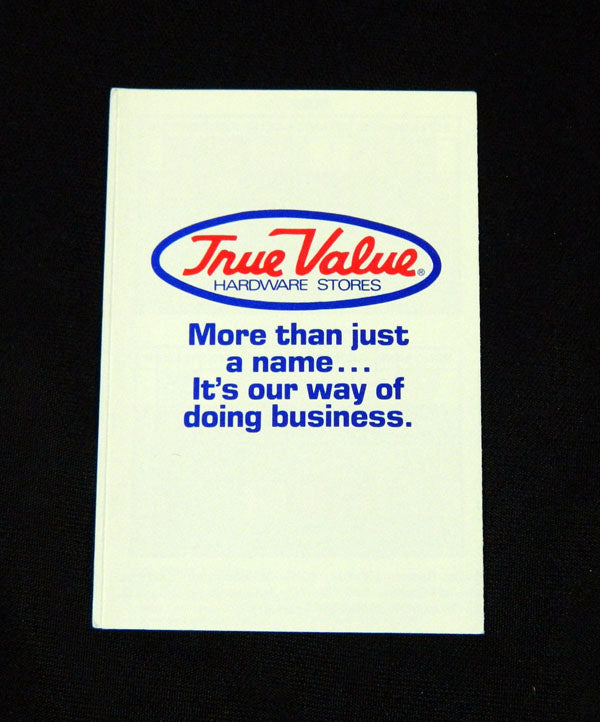 1981 Milwaukee Brewers True Value Baseball Pocket Schedule 112489S Pic2