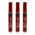 (x3) Victoria's Secret Liquid Color Intense Lip Lacquer .11oz - Attitude - New