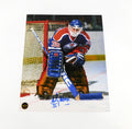 Andy Moog Signed 8 x 10 Color Photo Oilers Auto - 204505S