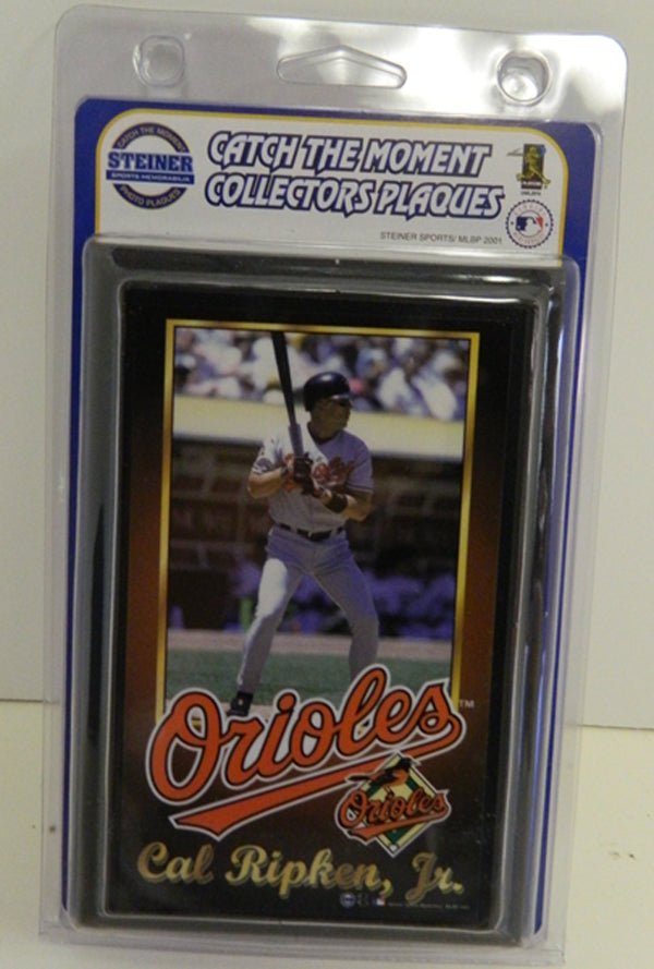 Baltimore Orioles Cal Ripken Jr Mini Plaque Steiner - STEIN00796