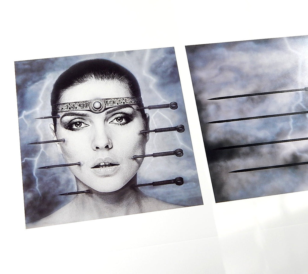 Blondie H.R. Giger Plate Signed Lithograph Print Poster 34x21 /9800 Debbie Harry - 614842S