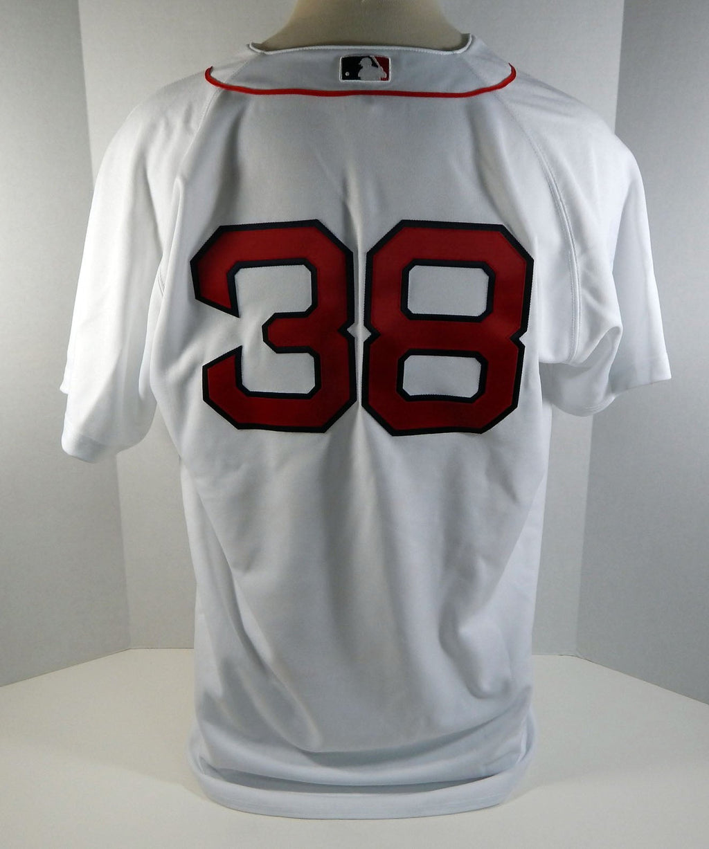 Boston Red Sox Curt Schilling #38 Authentic White Jersey Russell Athletic 48 17 - DP08817