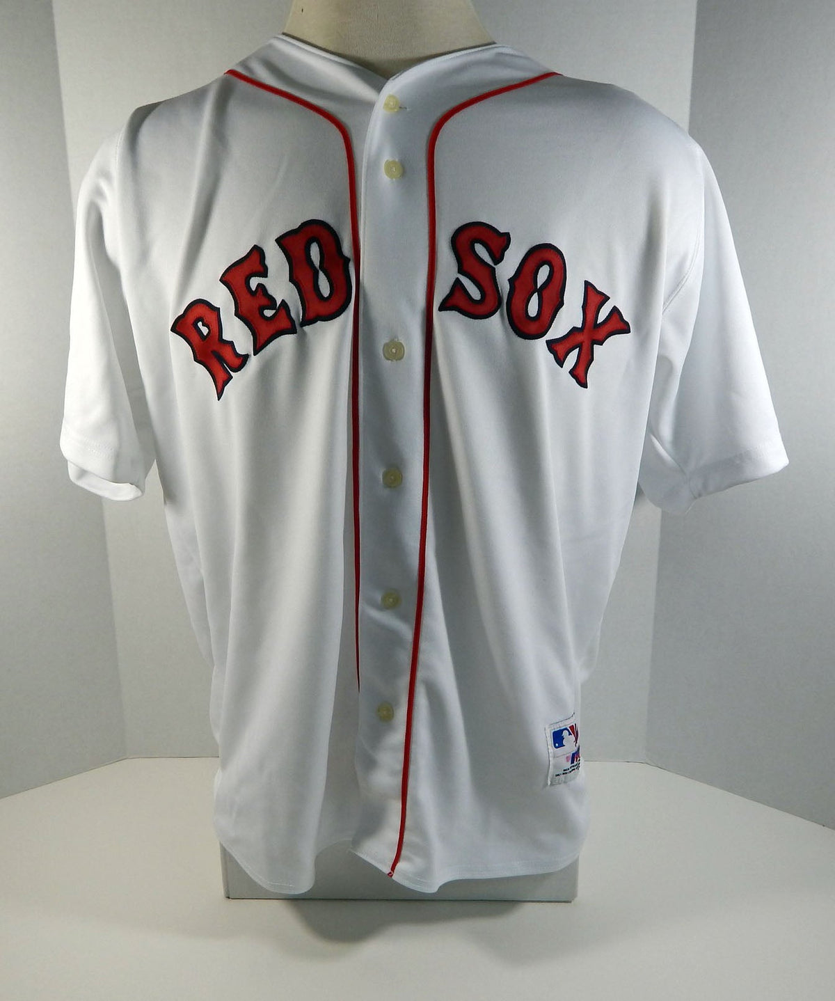 Boston Red Sox Curt Schilling #38 Authentic White Jersey Russell Athletic 48 17 - DP08817