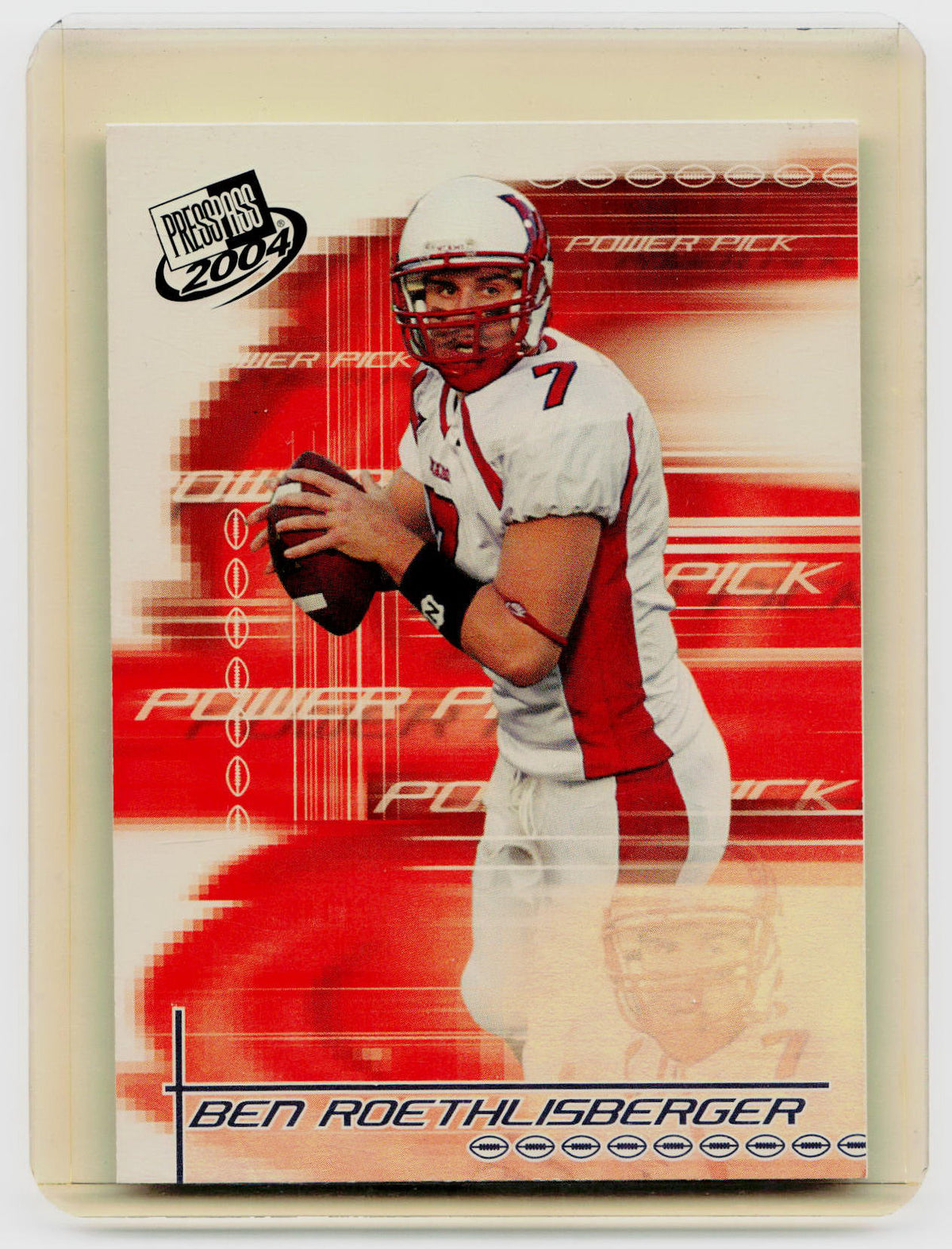 # 2004 Press Pass Ben Roethlisberger RC #47 Rookie