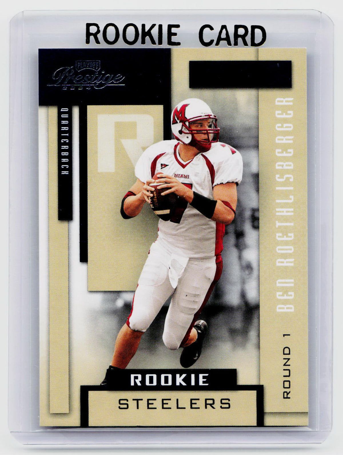 # 2004 Playoff Prestige Ben Roethlisberger RC #159 Rookie