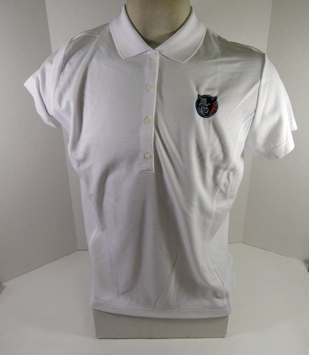 Charlotte Bobcats Team Issued White Polo Shirt 2XL DP65321 - DP65321