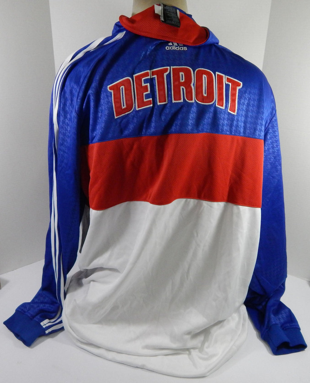 Detroit Pistons Game Issued Blue Game Jacket 3XL+4 DP58982 - DP58982