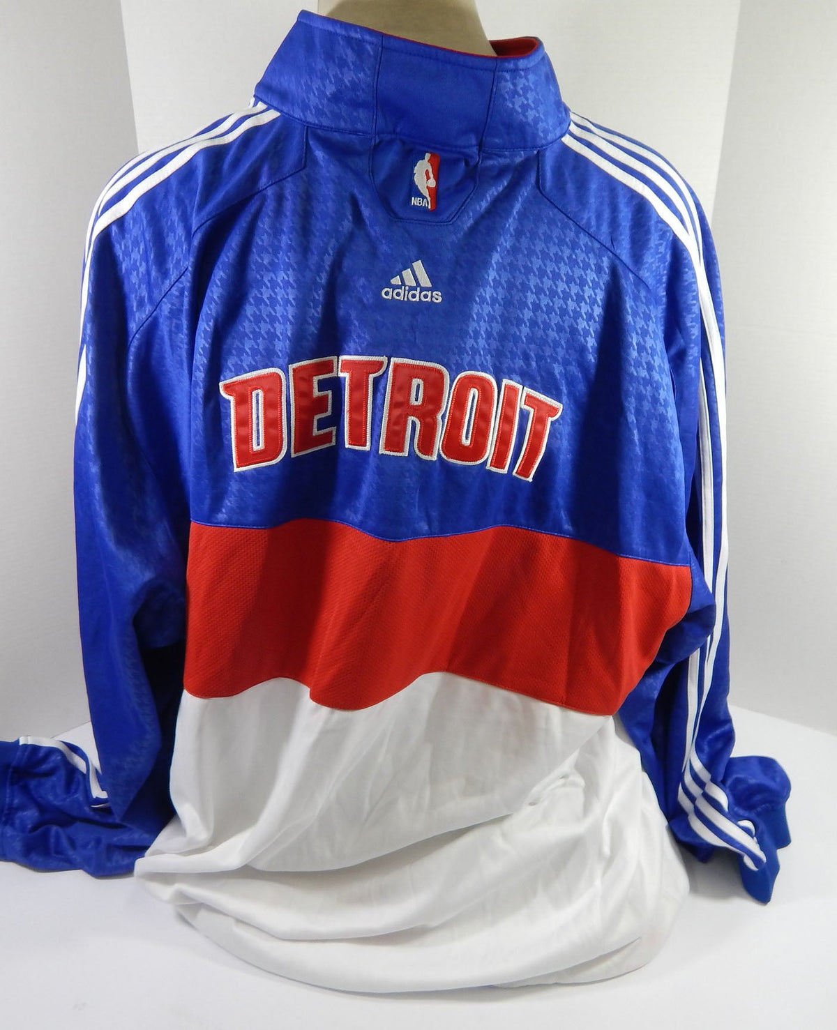 Detroit Pistons Game Issued Blue Game Jacket 4XL+4 DP58970 - DP58970