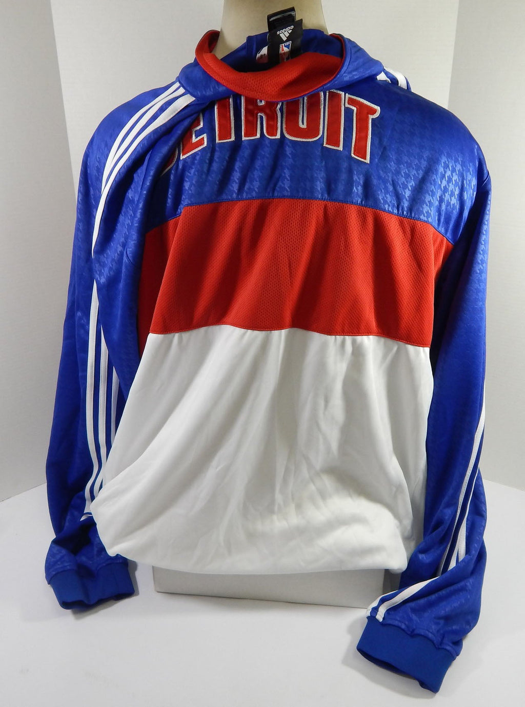 Detroit Pistons Game Issued Blue Game Jacket 4XL+4 DP58981 - DP58981