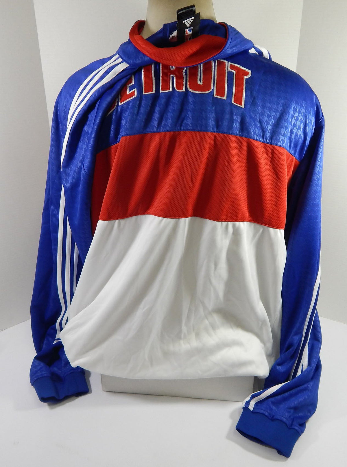 Detroit Pistons Game Issued Blue Game Jacket 4XL+4 DP58981 - DP58981