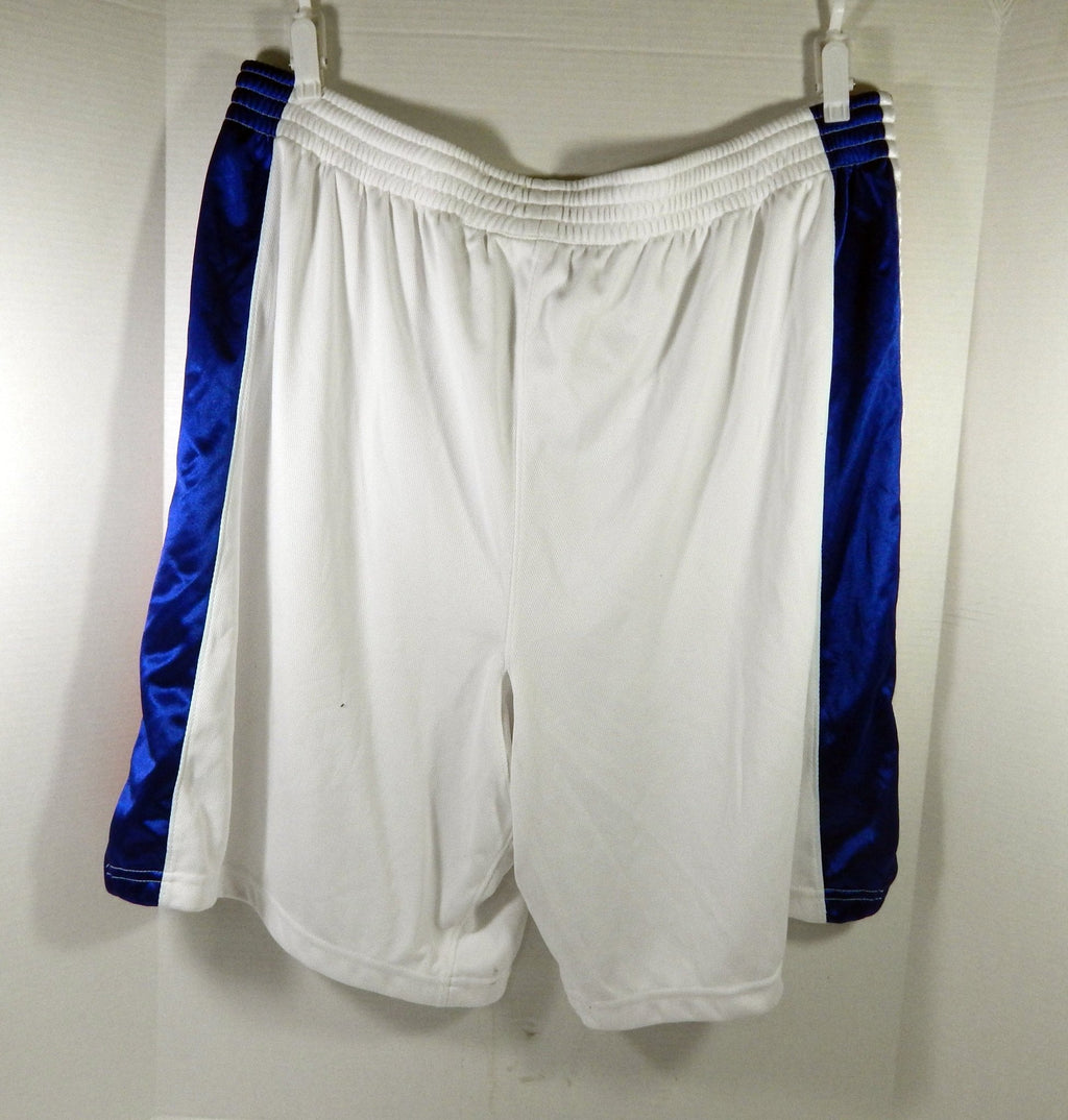 Detroit Pistons Game Issued White Shorts 48 DP58106 - DP58106