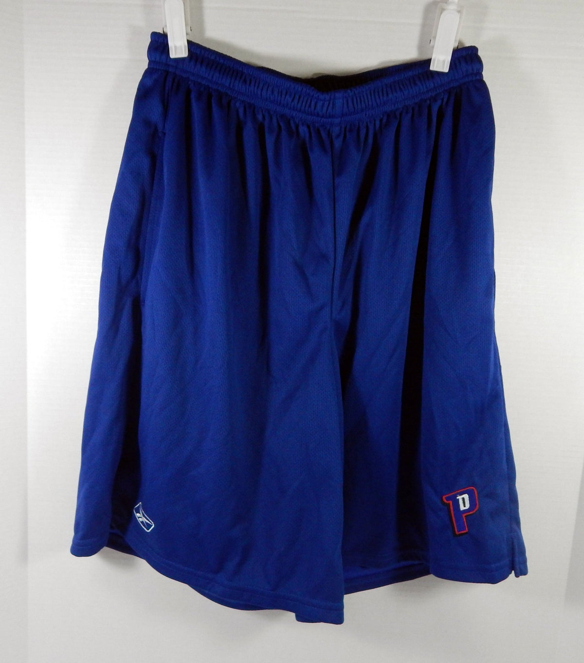Detroit Pistons Team Issued Blue Training Shorts M DP58114 - DP58114