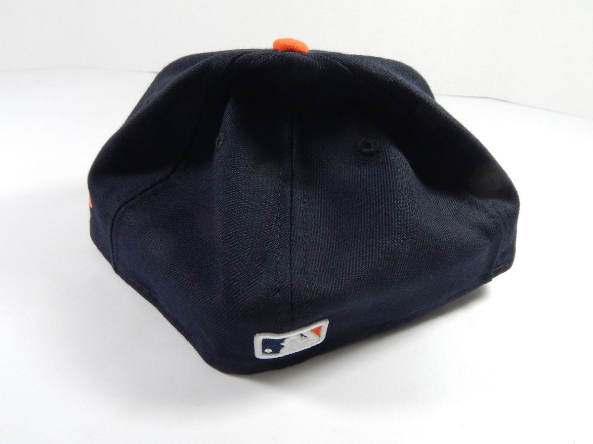 Detroit Tigers #61 Game Used Navy Hat 7.25 DP49774 - DP49774
