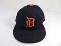 Detroit Tigers #61 Game Used Navy Hat 7.25 DP49783 - DP49783
