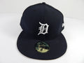 Detroit Tigers Game Issued Navy Hat 8 DP49633 - DP49633