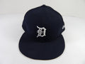 Detroit Tigers Game Issued Navy Hat 8 DP49637 - DP49637