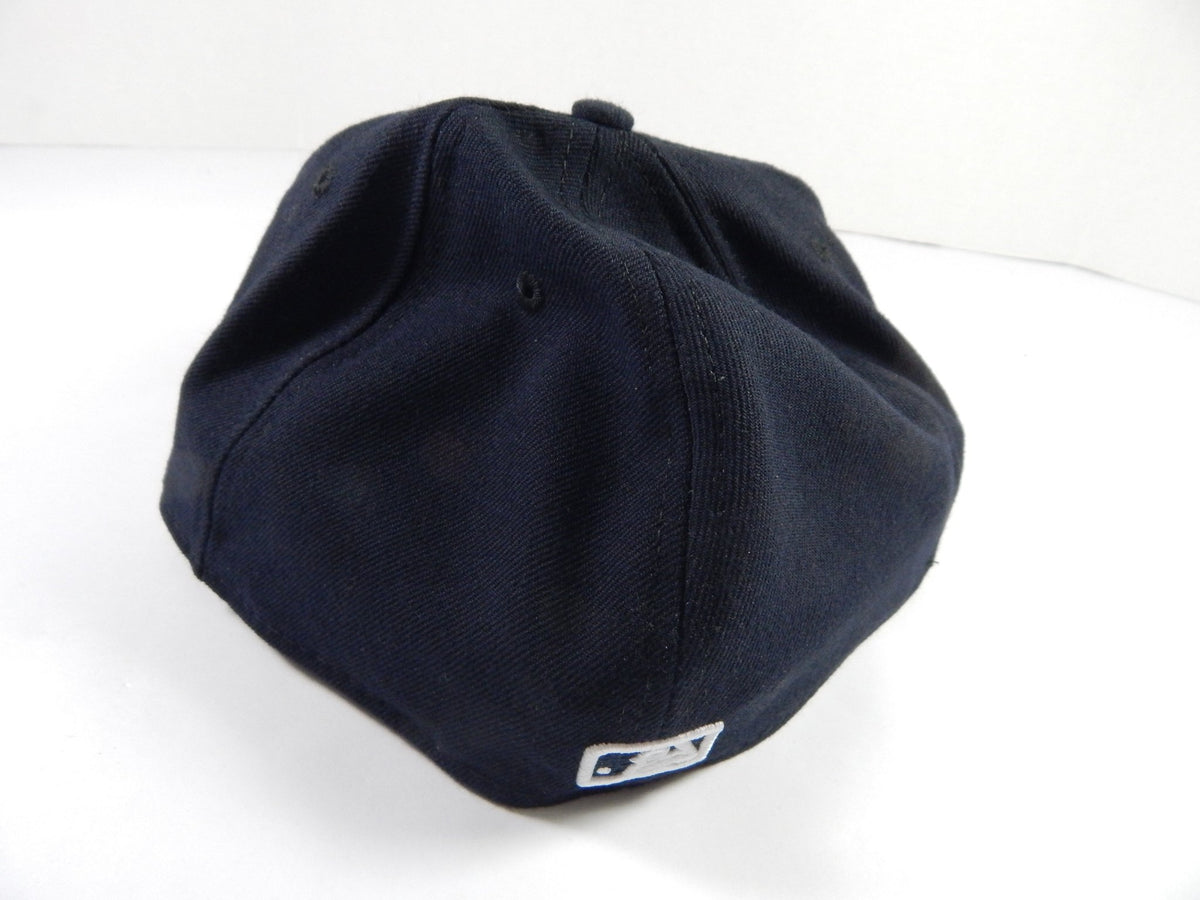 Detroit Tigers Game Issued Navy Hat 8 DP49637 - DP49637