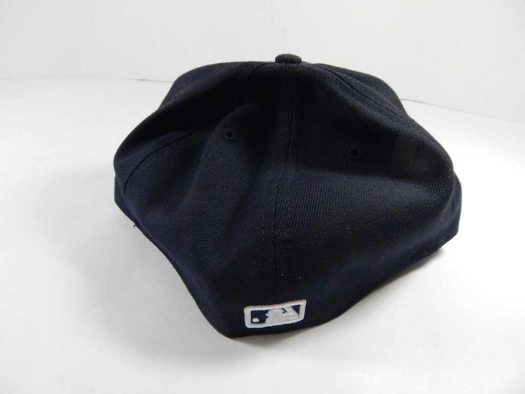Detroit Tigers Game Issued Pos Used Navy Hat 8 DP49656 - DP49656