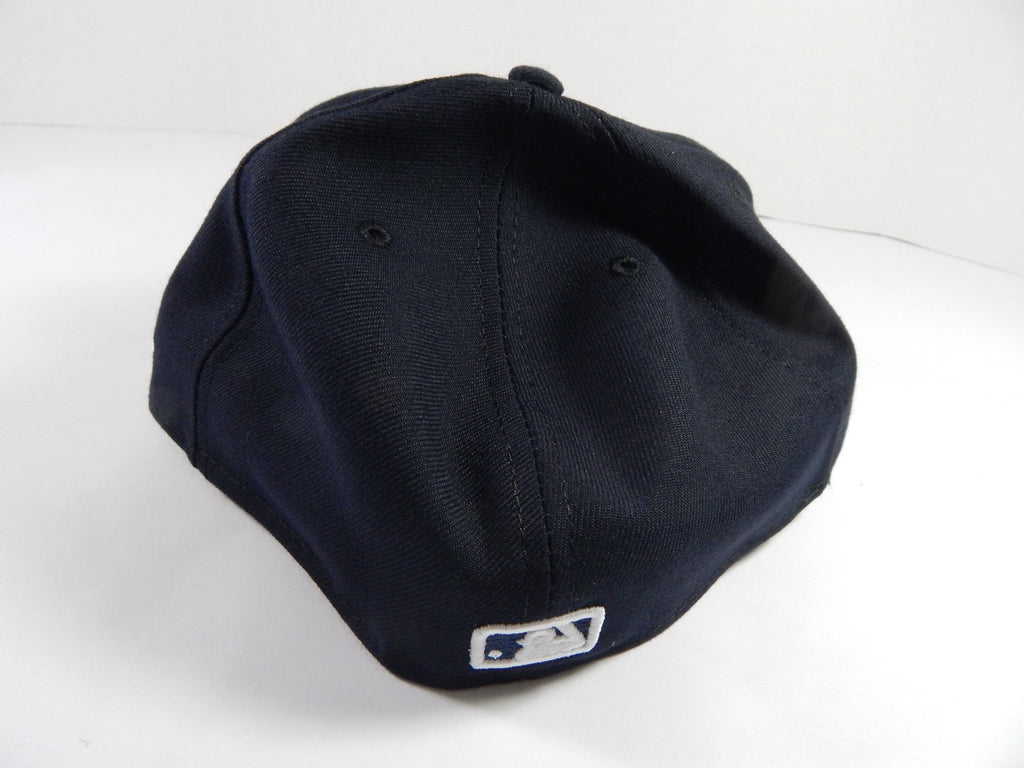 Detroit Tigers Game Issued Pos Used Navy Hat 8 DP49671 - DP49671