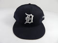 Detroit Tigers Game Issued Pos Used Navy Hat 8 DP49673 - DP49673
