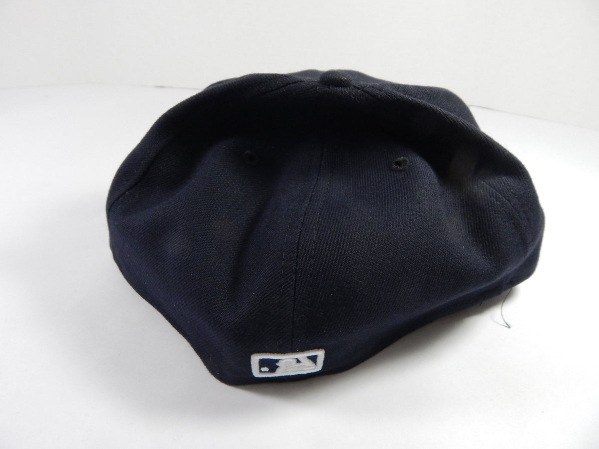 Detroit Tigers Game Issued Pos Used Navy Hat 8 DP49673 - DP49673