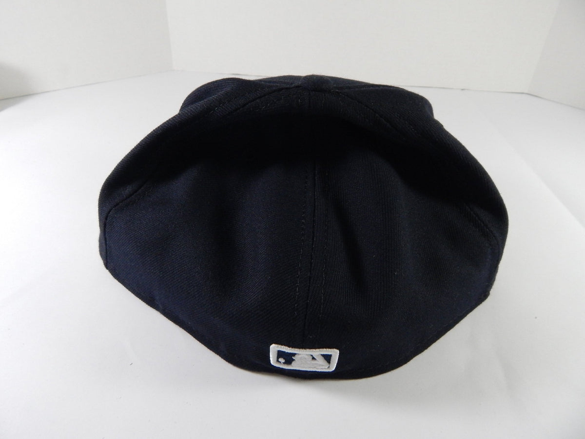 Detroit Tigers Game Issued Pos Used Navy Hat Autographed 7.625 DP49987 - DP49987