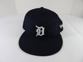Detroit Tigers Game Issued Pos Used Navy Hat Autographed 7.625 DP49987 - DP49987