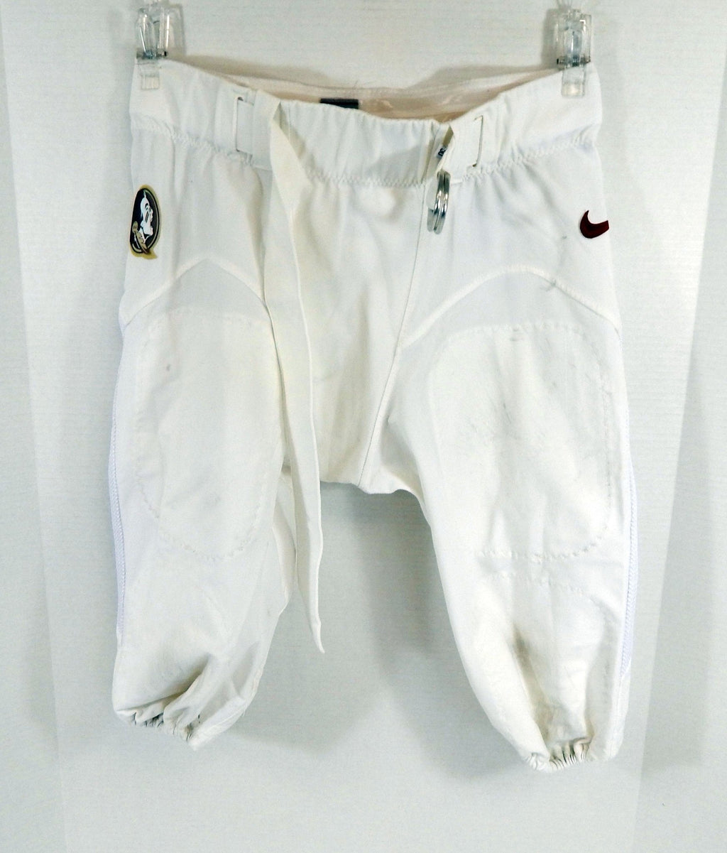 Florida State FSU Seminoles #54 Game Used White Pants 38 DP63254 - DP63254