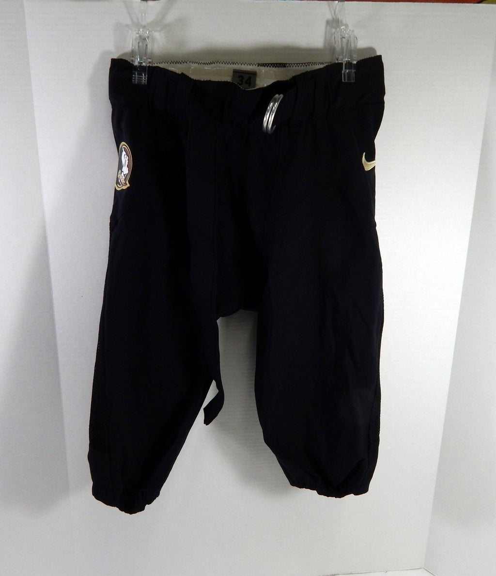 Florida State FSU Seminoles Game Issued Black Pants 34 DP60956 - DP60956