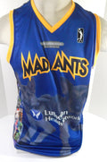 Fort Wayne Mad Ants #5 Game Issued Blue Jersey Hoops & Hounds Night L DP55854 - DP55854