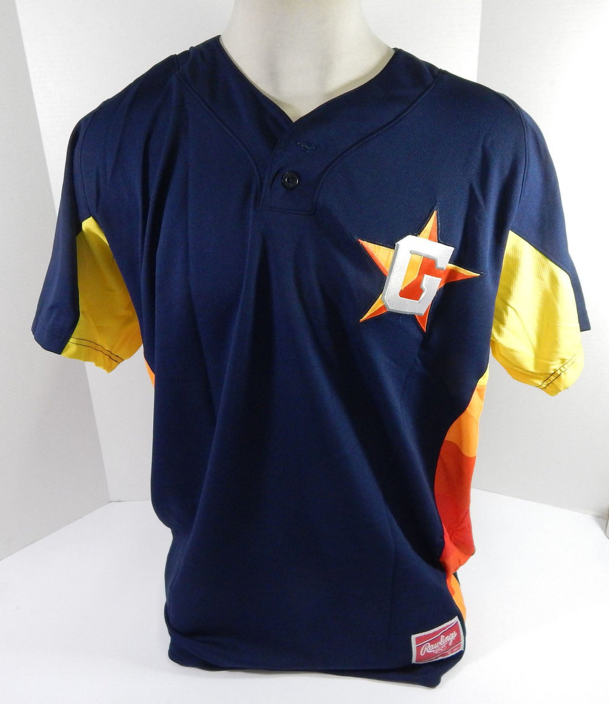 Greeneville Astros #54 Game Used Navy Jersey 48 DP59291 - DP59291