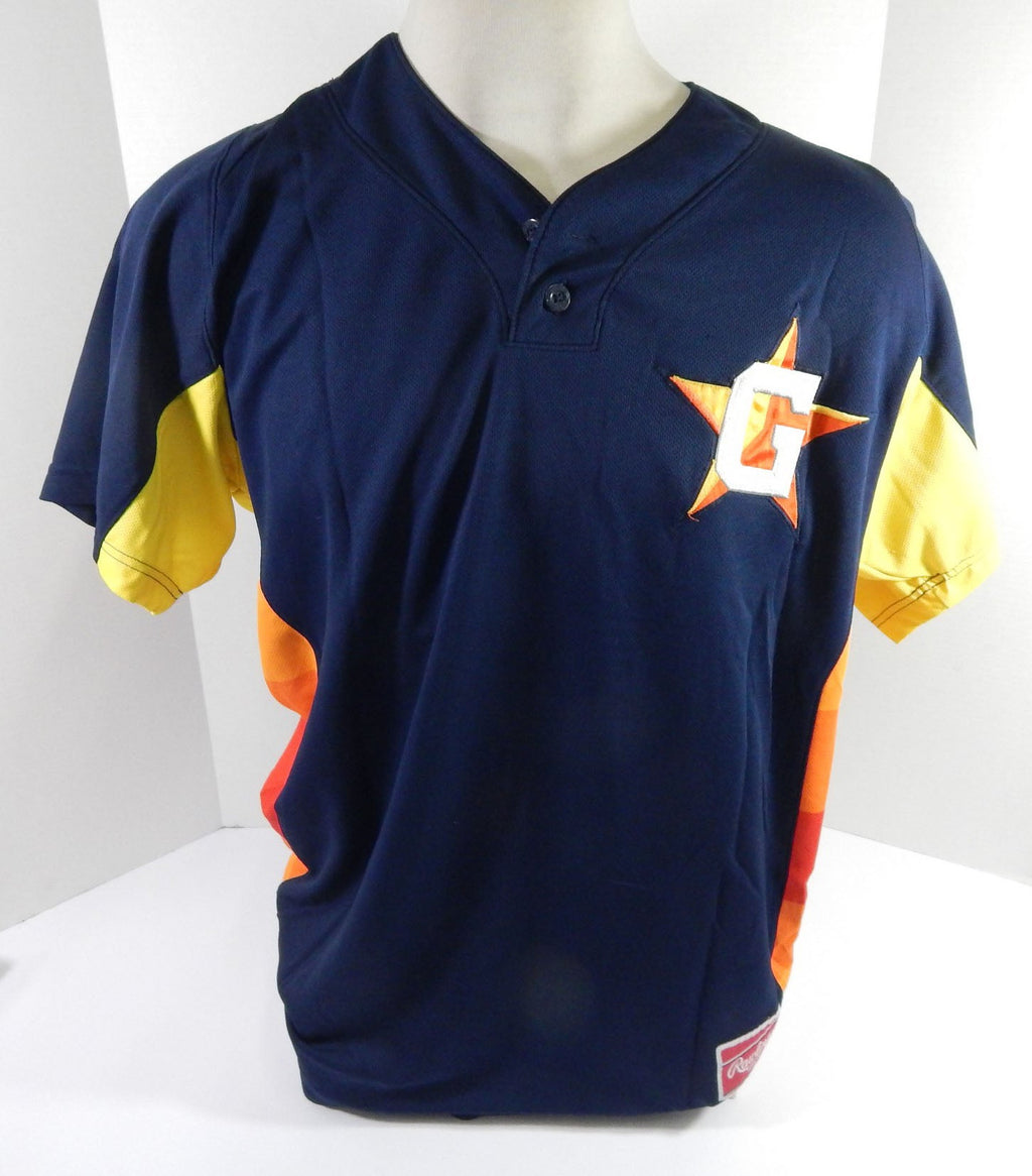Greeneville Astros #9 Game Used Navy Jersey 46 DP59038 - DP59038