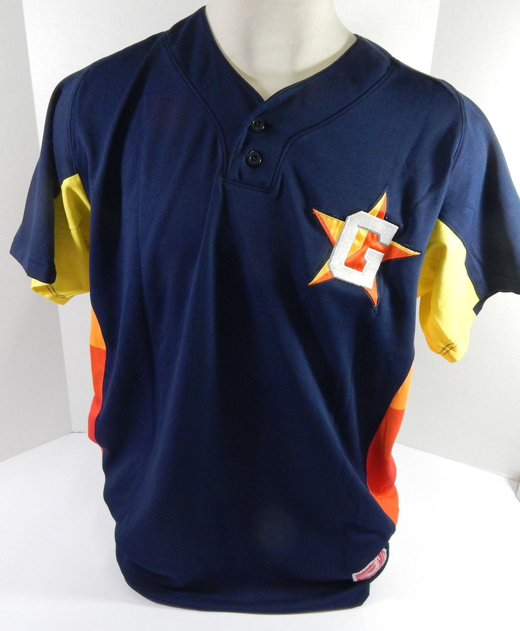 Greenville Astros #53 Game Used Navy Jersey 48 DP58989 - DP58989