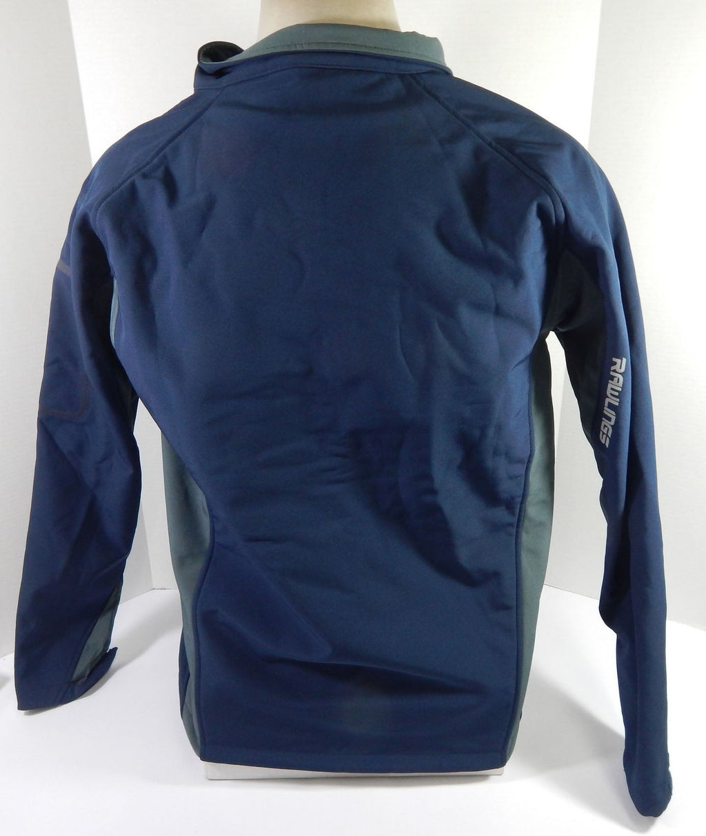 Greenville Astros Game Used Navy Rain Bench Coat Jacket L DP58979 - DP58979