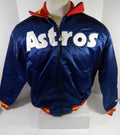 Houston Astros #28 Game Used Navy Warm Up Jacket L DP64970 - DP64970